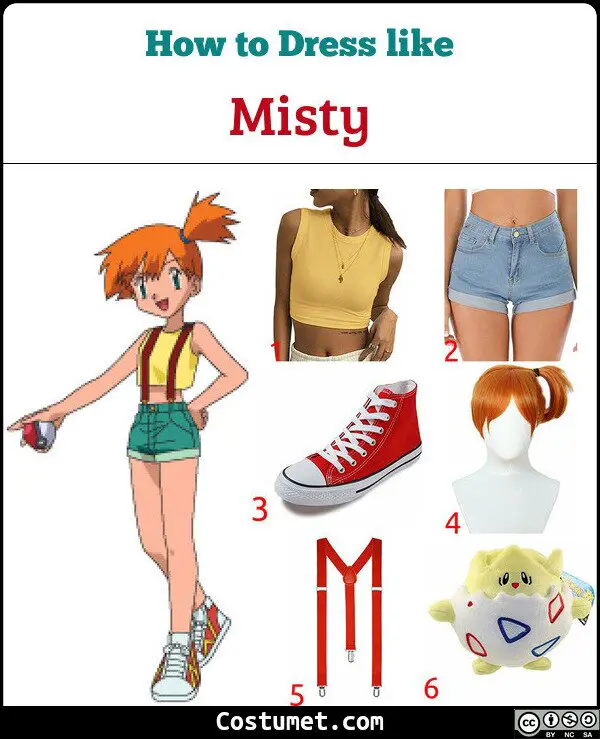 Misty (Pokemon) Costume for Cosplay & Halloween 2023